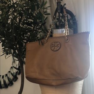 Tory Burch Brown Leather Handbag